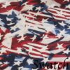 Sweet Pea Linens - Red, White & Blue, Stars & Stripes Flag 72 inch Table Runner (SKU#: R-1024-A7) - Swatch