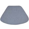 Sweet Pea Linens - Blue Denim Wedge-Shaped Placemat (SKU#: R-1006-B2) - Main Product Image