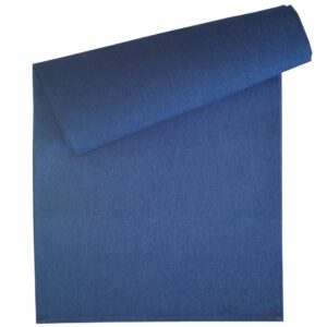 Sweet Pea Linens - Darker Blue Denim 72 inch Table Runner (SKU#: R-1024-B26) - Main Product Image