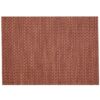 Sweet Pea Linens - Redwood (Brick & Tan) Wipe Clean Rectangle Placemat (SKU#: R-1002-F15) - Main Product Image
