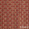 Sweet Pea Linens - Redwood (Brick & Tan) Wipe Clean Charger-Center Round Placemat (SKU#: R-1015-F15) - Swatch