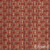 Sweet Pea Linens - Redwood (Brick & Tan) Wipe Clean Wedge-Shaped Placemats - Set of Two (SKU#: RS2-1006-F15) - Swatch