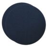 Sweet Pea Linens - Dark Blue Wipe Clean Charger-Center Round Placemats - Set of Two (SKU#: RS2-1015-F21) - Main Product Image