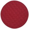 Sweet Pea Linens - Berry Quilted Charger-Center Round Placemat (SKU#: R-1015-H3) - Main Product Image
