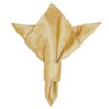 Sweet Pea Linens - Gold Shantung Cloth Napkin (SKU#: R-1010-K2) - Main Product Image