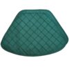 Sweet Pea Linens - Forest Green Pintucked Wedge-Shaped Placemat (SKU#: R-1006-K3) - Main Product Image