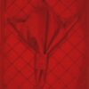 Sweet Pea Linens - Red Shantung Cloth Napkin (SKU#: R-1010-K4) - Main Product Image