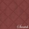 Sweet Pea Linens - Quilted Burgundy Silky Dupioni 72 inch Table Runner (SKU#: R-1024-K5) - Swatch