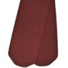 Sweet Pea Linens - Quilted Burgundy Silky Dupioni 72 inch Table Runner (SKU#: R-1024-K5) - Alternate Table Setting