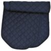 Sweet Pea Linens - Quilted Navy Blue Silky Dupioni 72 inch Table Runner (SKU#: R-1024-K6) - Main Product Image