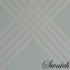 Sweet Pea Linens - Light Blue/Green Lattice Jacquard Wedge-Shaped Placemats - Set of Two (SKU#: RS2-1006-L23) - Swatch