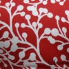 Sweet Pea Linens - Red Vine Print 54 inch Square Table Cloth (SKU#: R-1008-P50) - Swatch