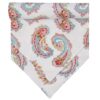 Sweet Pea Linens - White Paisley 54 inch Table Runner (SKU#: R-1020-Q8) - Main Product Image