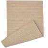 Sweet Pea Linens - Taupe & Tan Canvas Striped 70 Inch Table Runner (SKU#: R-1023-R9) - Main Product Image