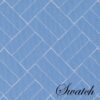 Sweet Pea Linens - Periwinkle Blue Quilted Rectangle Placemats - Set of Two (SKU#: RS2-1001-T3) - Swatch