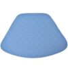 Sweet Pea Linens - Periwinkle Blue Quilted Wedge-Shaped Placemats - Set of Two (SKU#: RS2-1006-T3) - Main Product Image
