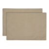 Sweet Pea Linens - Beige Crypton Twill Rectangle Placemats - Set of Two (SKU#: RS2-1002-U6) - Main Product Image