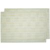 Sweet Pea Linens - Pale Blue Check Textured Rectangle Placemat (SKU#: R-1002-U7) - Main Product Image