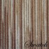 Sweet Pea Linens - Brown & Cream with Silver Metallic Striped 90 inch Round Table Cloth (SKU#: R-1009-U9) - Swatch