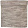 Sweet Pea Linens - Brown & Cream with Silver Metallic Striped 108 Inch Table Runner (SKU#: R-1022-U9) - Main Product Image