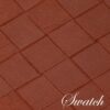 Sweet Pea Linens - Brick Leather Look Vinyl Wipe Clean Charger-Center Round Placemats - Set of Four (SKU#: RS4-1015-V5) - Swatch
