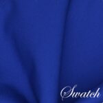 Sweet Pea Linens - Solid Royal Blue Rolled Hem Cloth Napkins - Set of Four (SKU#: RS4-1010-Y11) - Swatch