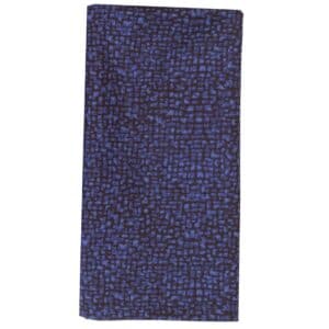Sweet Pea Linens - Dark Royal Blue Cobblestone Rolled Hem Cloth Napkin (SKU#: R-1010-Y30) - Main Product Image