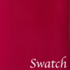 Sweet Pea Linens - Solid Red Rolled Hem Jacquard Cloth Napkin (SKU#: R-1010-Y4) - Swatch