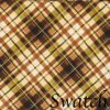 Sweet Pea Linens - Fall Plaid Cloth Napkin (SKU#: R-1010-Z41) - Swatch